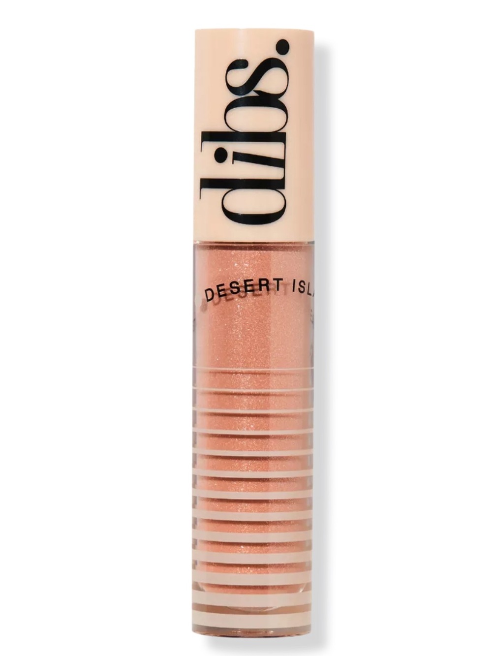 Dibs Go To Glossy Lip Balm - Shade: Kiss Me Quick Peachy Shimmer NIB